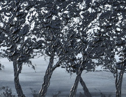 Black Trees by Daniel Urbaník