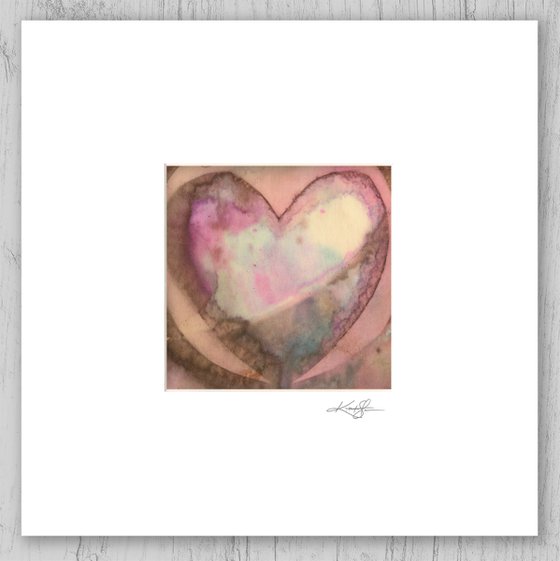 Matted Heart Art 5