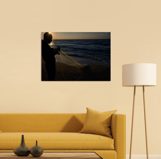 The fisherman III | Limited Edition Fine Art Print 1 of 10 | 75 x 50 cm