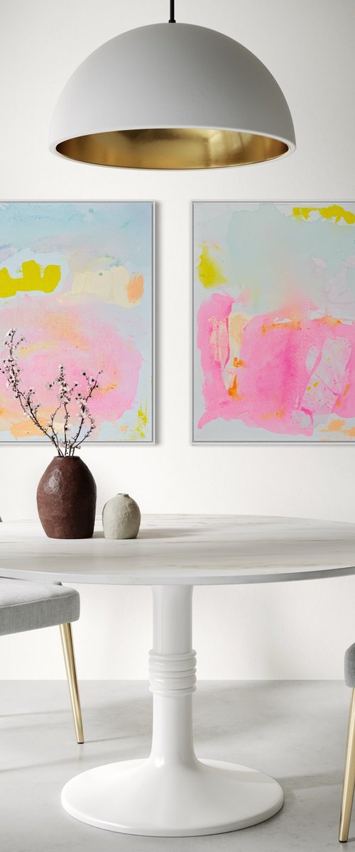 ‘Inner Glow’ duo by Kathryn Sillince