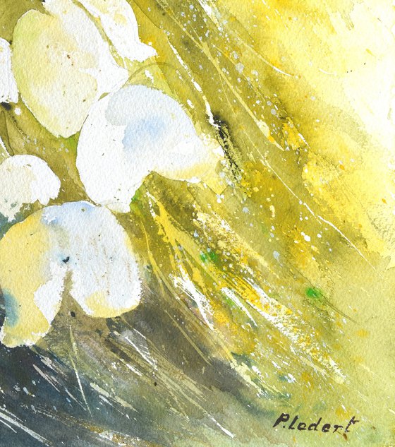 Lily of thevalley watercolor