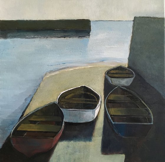 Slipway Composition with Boats