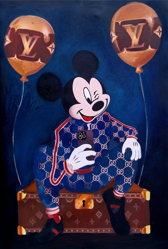Stylish Mickey Mouse