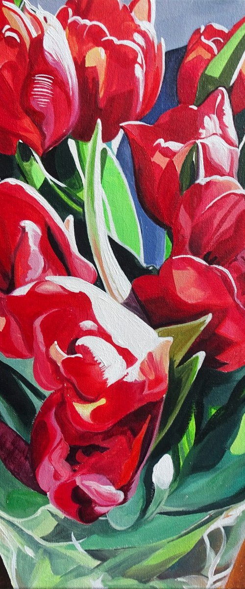 Roses Are Red  Violets Are Blue But Ive Got Some Tulips Just For You by Joseph Lynch
