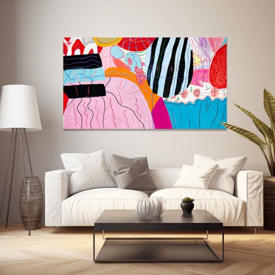 Bold Abstract painting