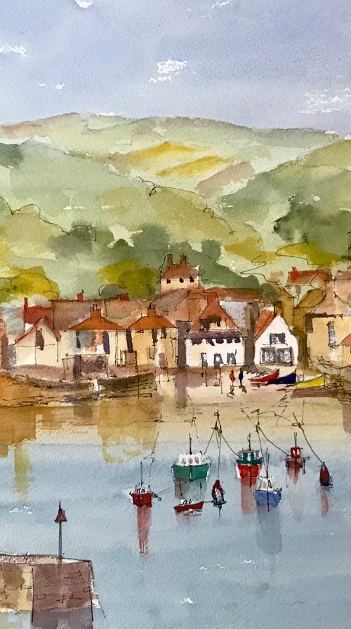 Port Isaac in Cornwall by Brian Tucker