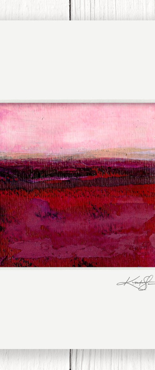 Mystical Land 390 - Landscape Painting by Kathy Morton Stanion by Kathy Morton Stanion