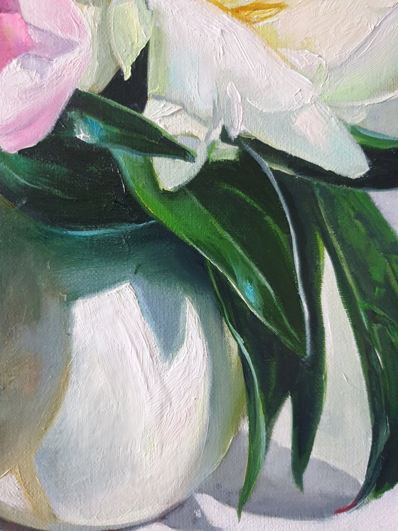 "Fragrant bouquet. "   peonies flower 2021