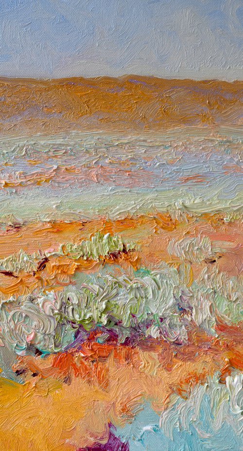 Desert Light Across the Valley by Suren Nersisyan