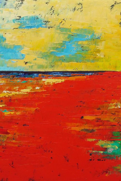 Red Beach (ref#:1205-12M) by Saroja van der Stegen