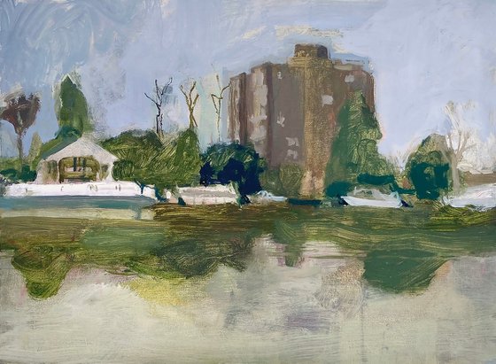 Nr Steven's Eyot