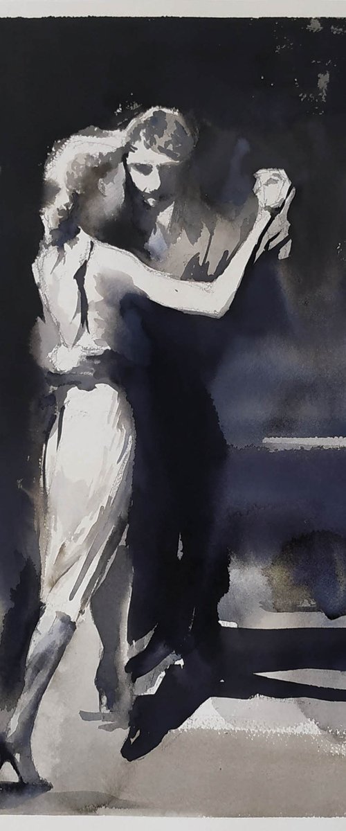 Black And white tango by Flavio Furlan