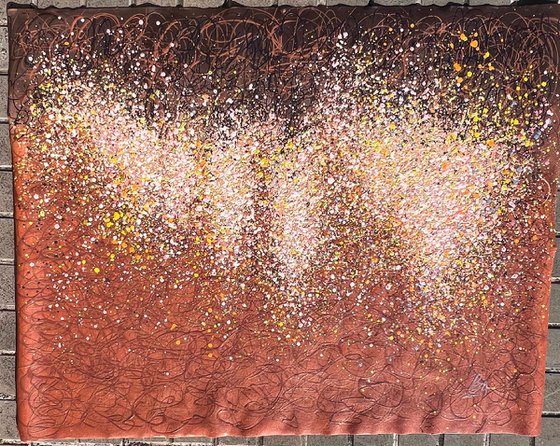 Morning cappuccino with foam