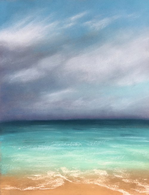 The sea and the sky by Ksenia Lutsenko