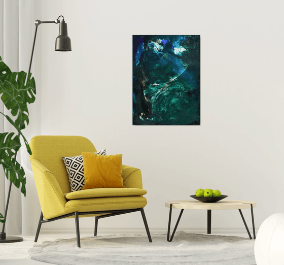 Deep Underwater 40x30in (~100x76cm)