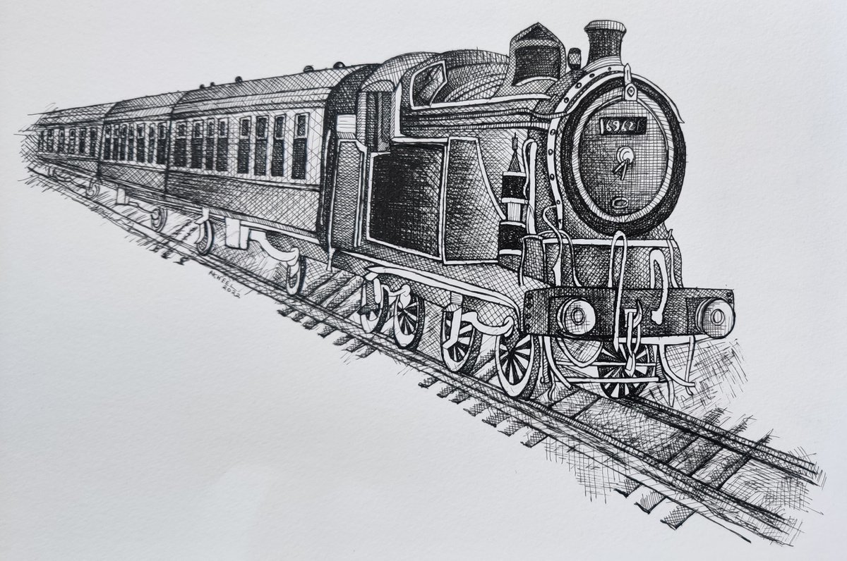 Vintage train 1 by Syed Akheel