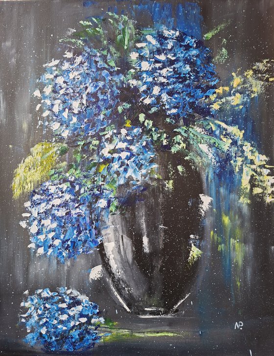 Midnight Hydrangeas