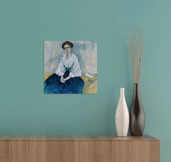 Woman with a Bird