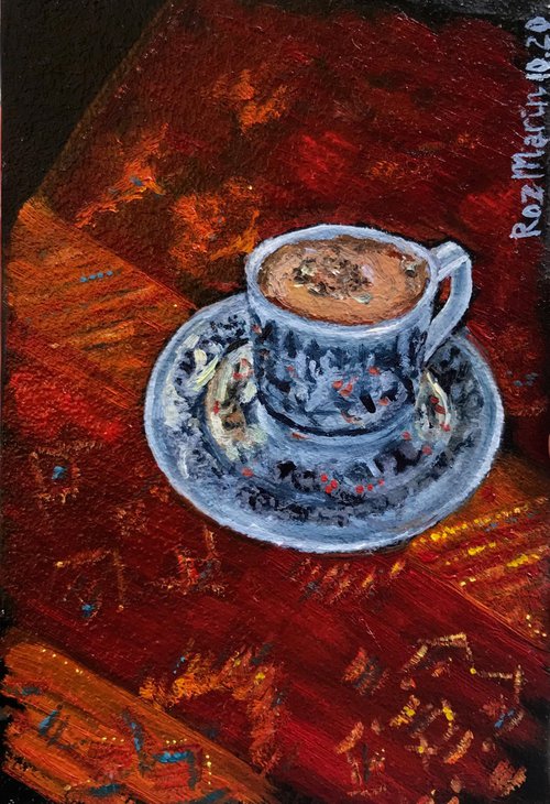 Turkish coffee 1 ISTANBUL collection of miniatures by Marina Deryagina