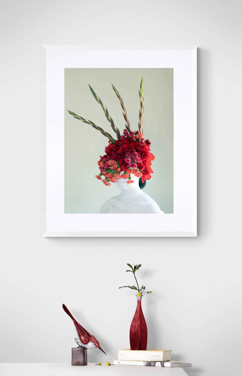 Impressionistic Portrait Photograph By Ziesook You, 21 X 28", Scent Of Broq-Pa 08082020, Original Artwork