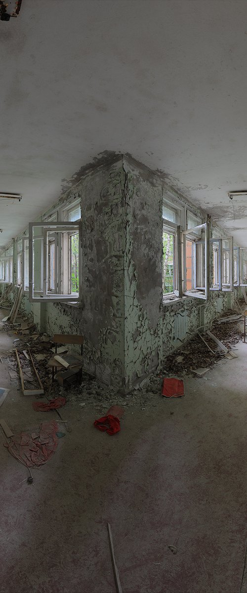 #93. Pripyat School Corridor 2 by Stanislav Vederskyi