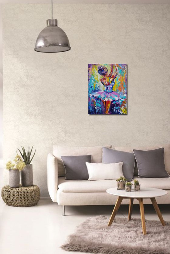 Ballet atmosphere - ballerina, ballet, ballet oil painting, woman body, ballerina oil painting, ballerina tutu,  ballet dancers, ballet oil painting, woman oil painting