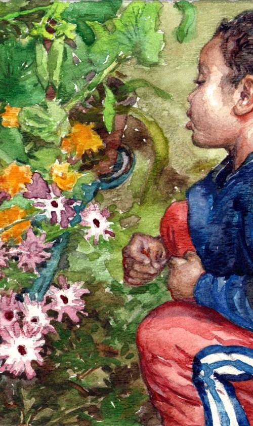 Grandma's Garden by QI Debrah