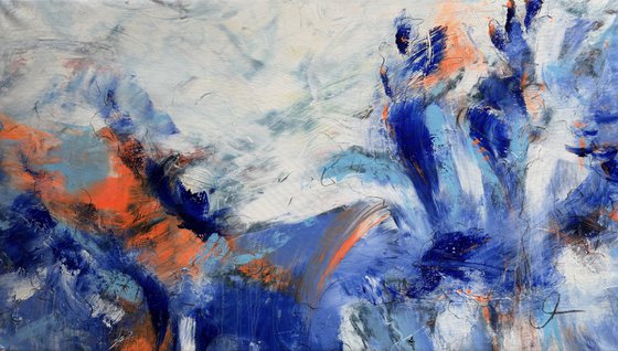 Dancers in the blue