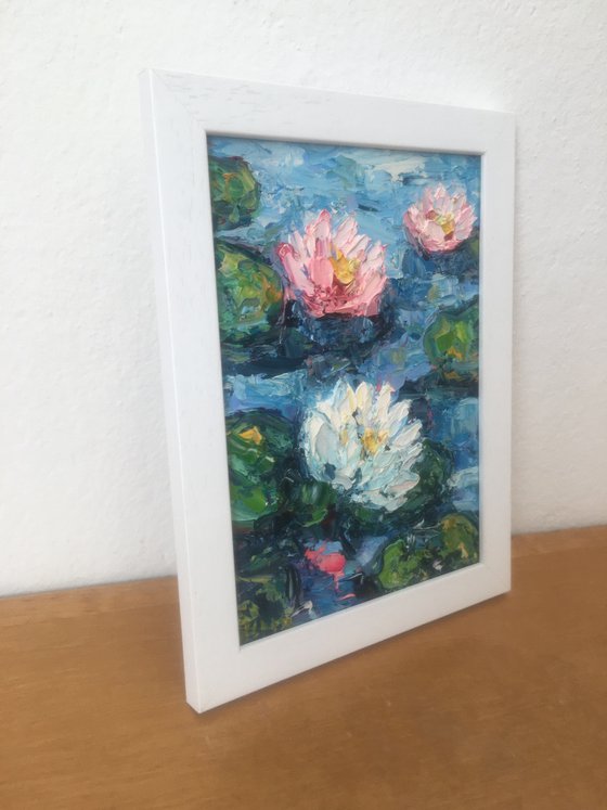 Miniature with flowers
