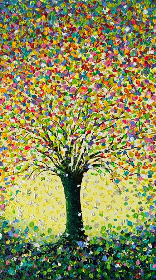 Rainbow Tree III by Jan Rogers