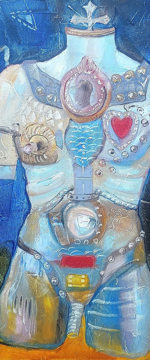 Woman Torso by Silvija Drebickaite