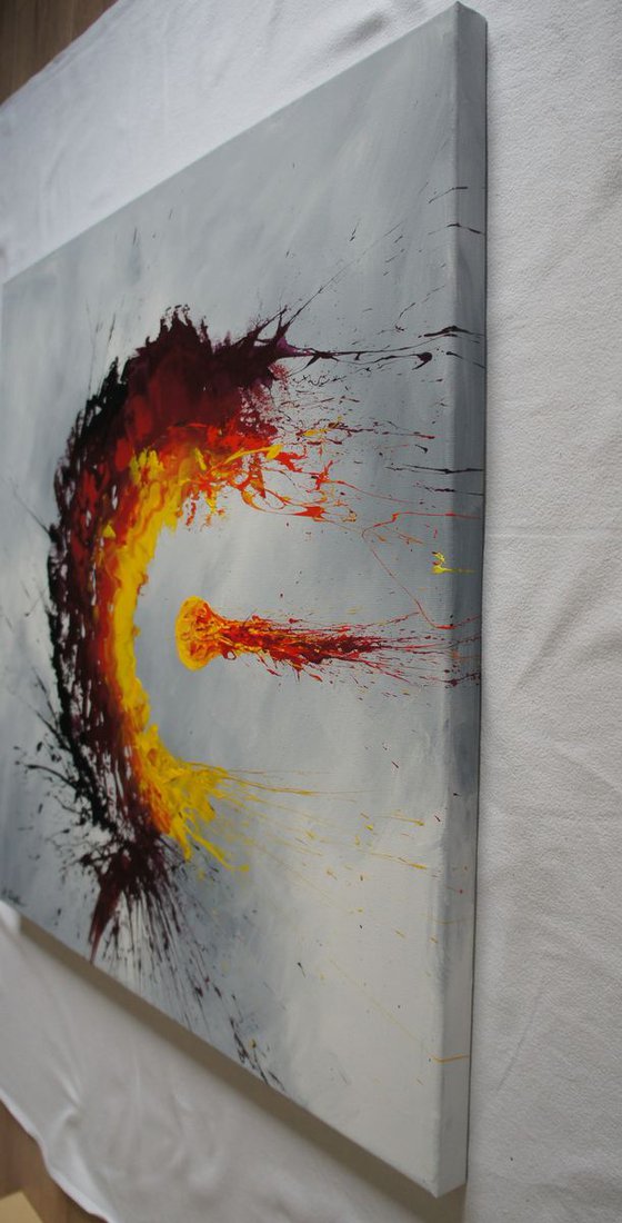 Fireball (Spirits Of Skies 064075) (80 x 80 cm) XL (32 x 32")