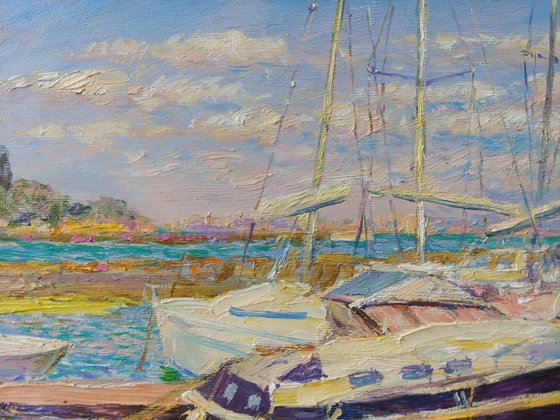 Boats waiting for the sails of your dreams