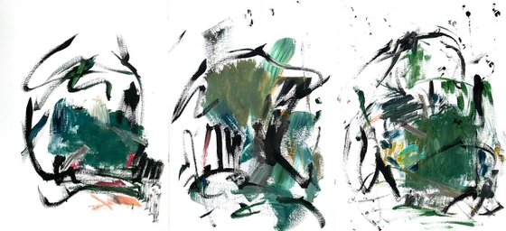 Roots of Life (Triptych)