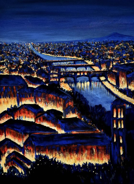Night over Florence