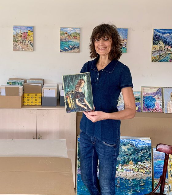 The girl by the window