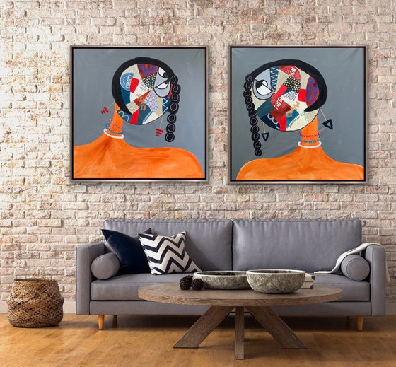 Freedom and Liberty (Diptych)