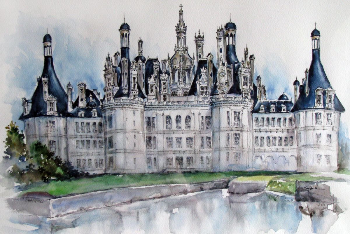 ChAteau de Chambord in France by Szekelyhidi Zsolt