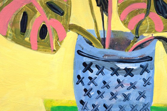 Yellow and Pink Plant