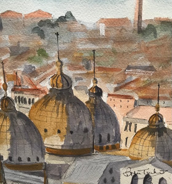 The Domes of St Marks Basilica