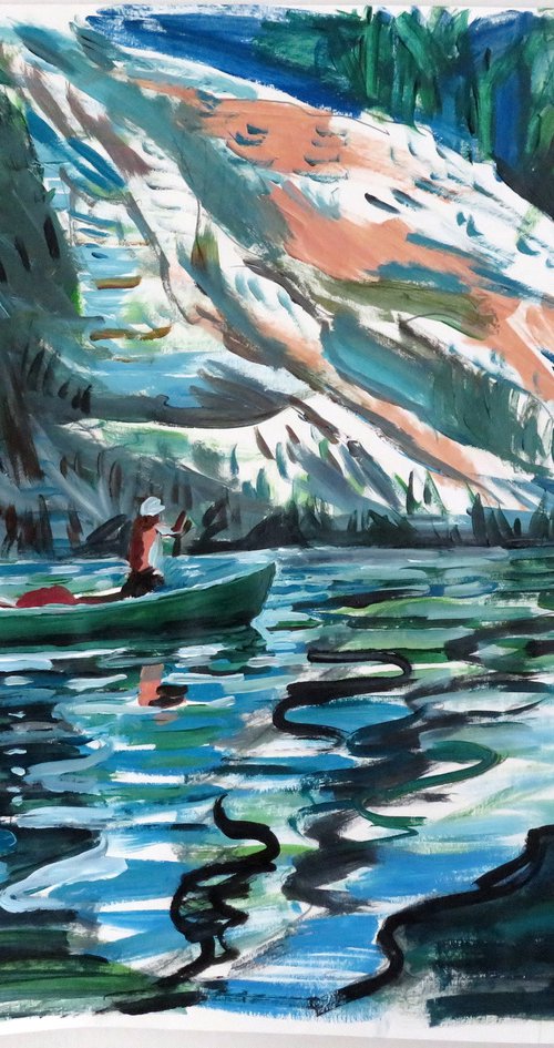 canoe trip by Stephen Abela