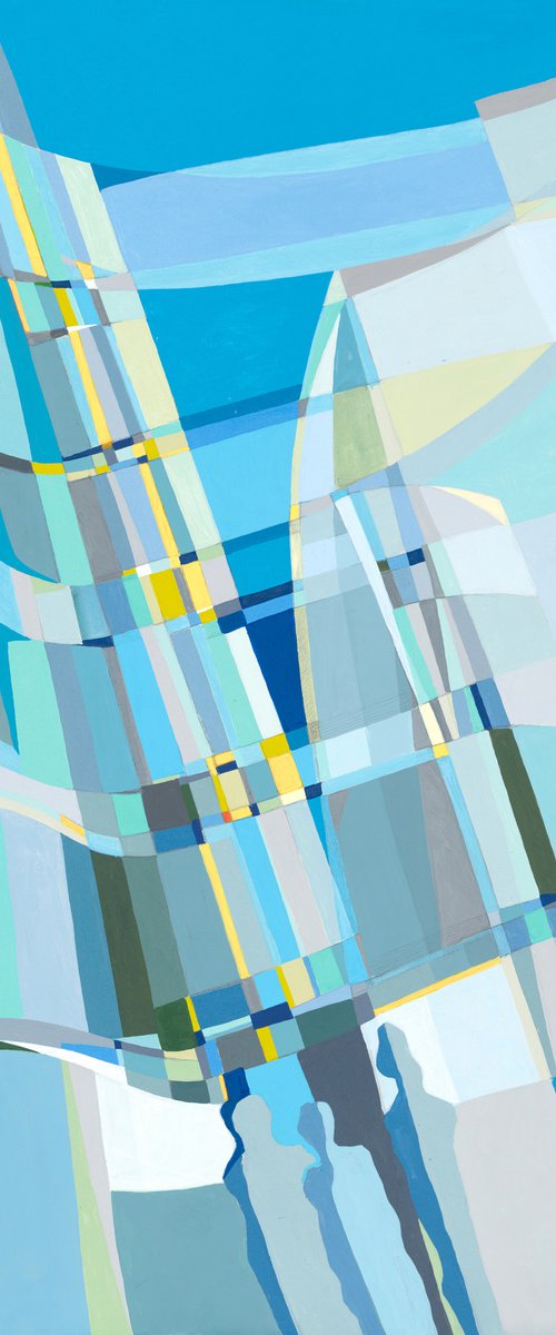 The Lloyds Building, In the Evening by Paola Minekov