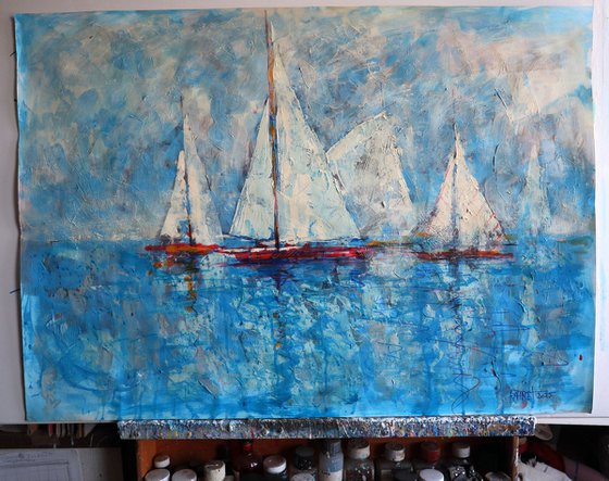 Sail and Blue
