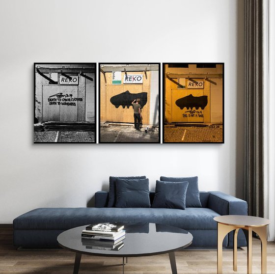 This Is Not A Shoe (Framed)