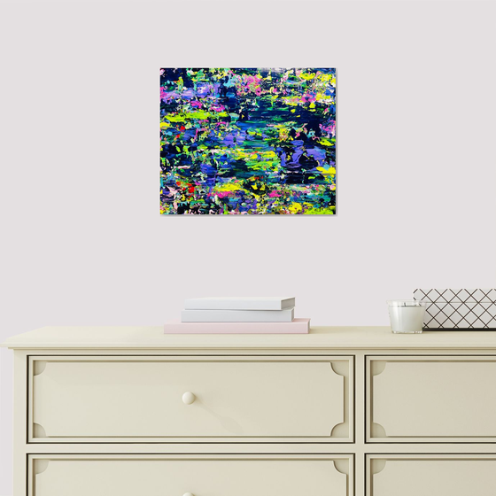Monet's Pond - Abstract
