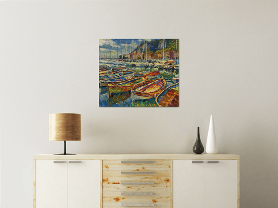 "Pier with Boats"