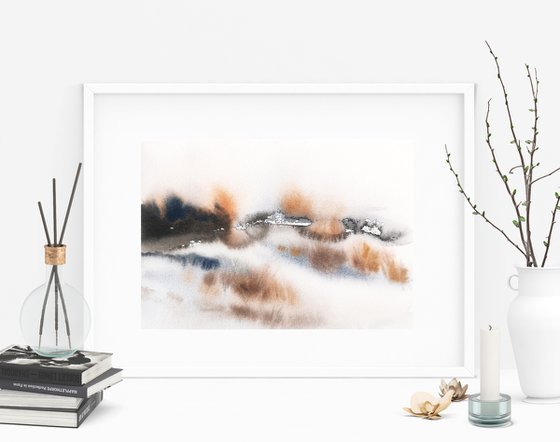 Minimalist landscape set of 2