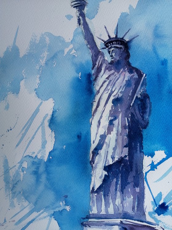 the Statue of Liberty 3