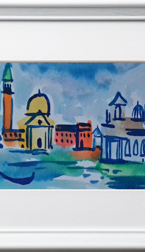 The Grand Canal Venice by Jan Rippingham