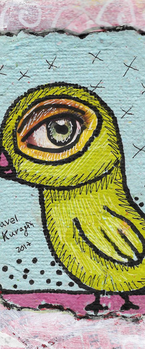Yellow bird by Pavel Kuragin